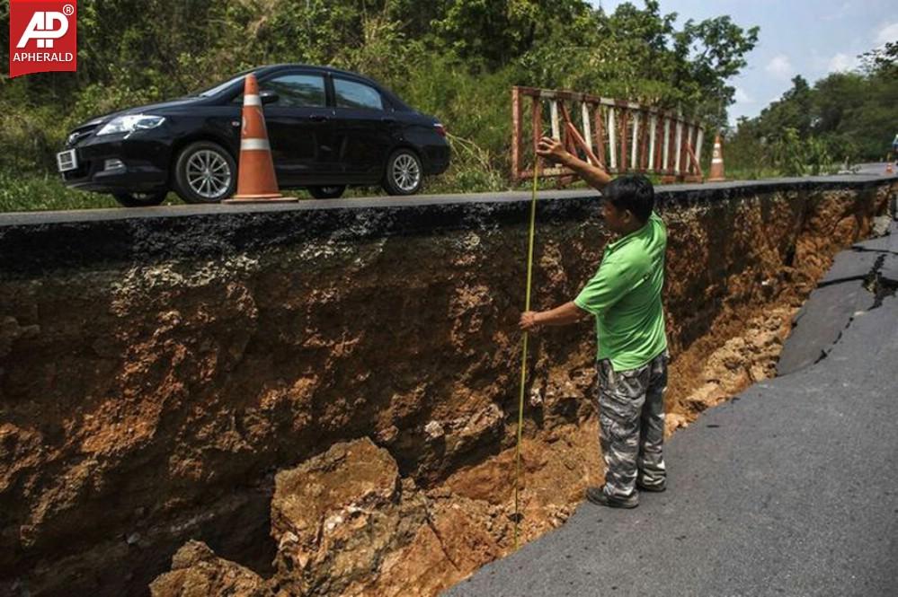 Thailand Big Earthquake Photos