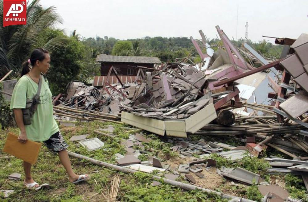 Thailand Big Earthquake Photos