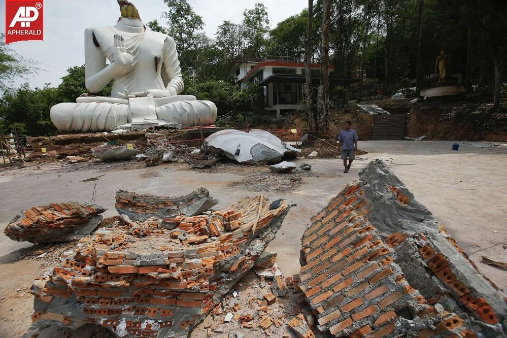 Thailand Big Earthquake Photos