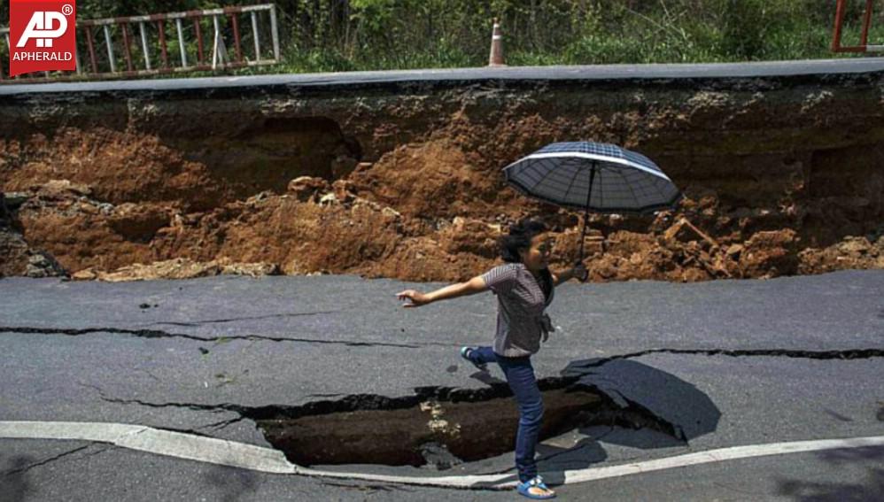 Thailand Big Earthquake Photos