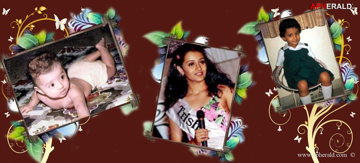 Trisha Childhood Photos