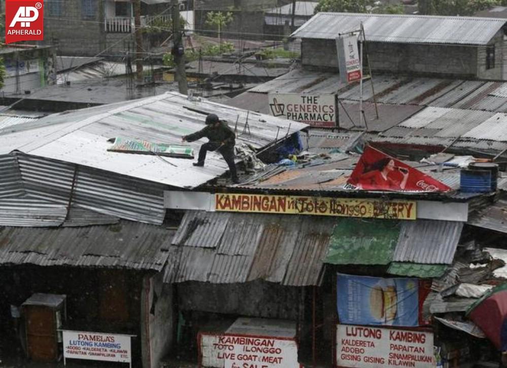 Typhoon Rammasun Shuts Down Philippines