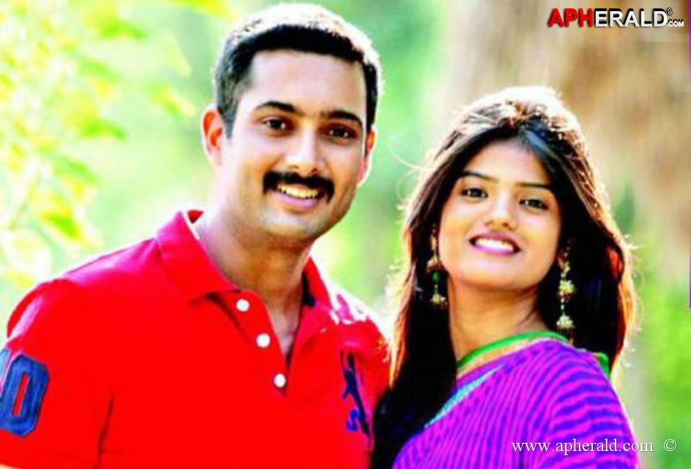 Uday Kiran with wife photos