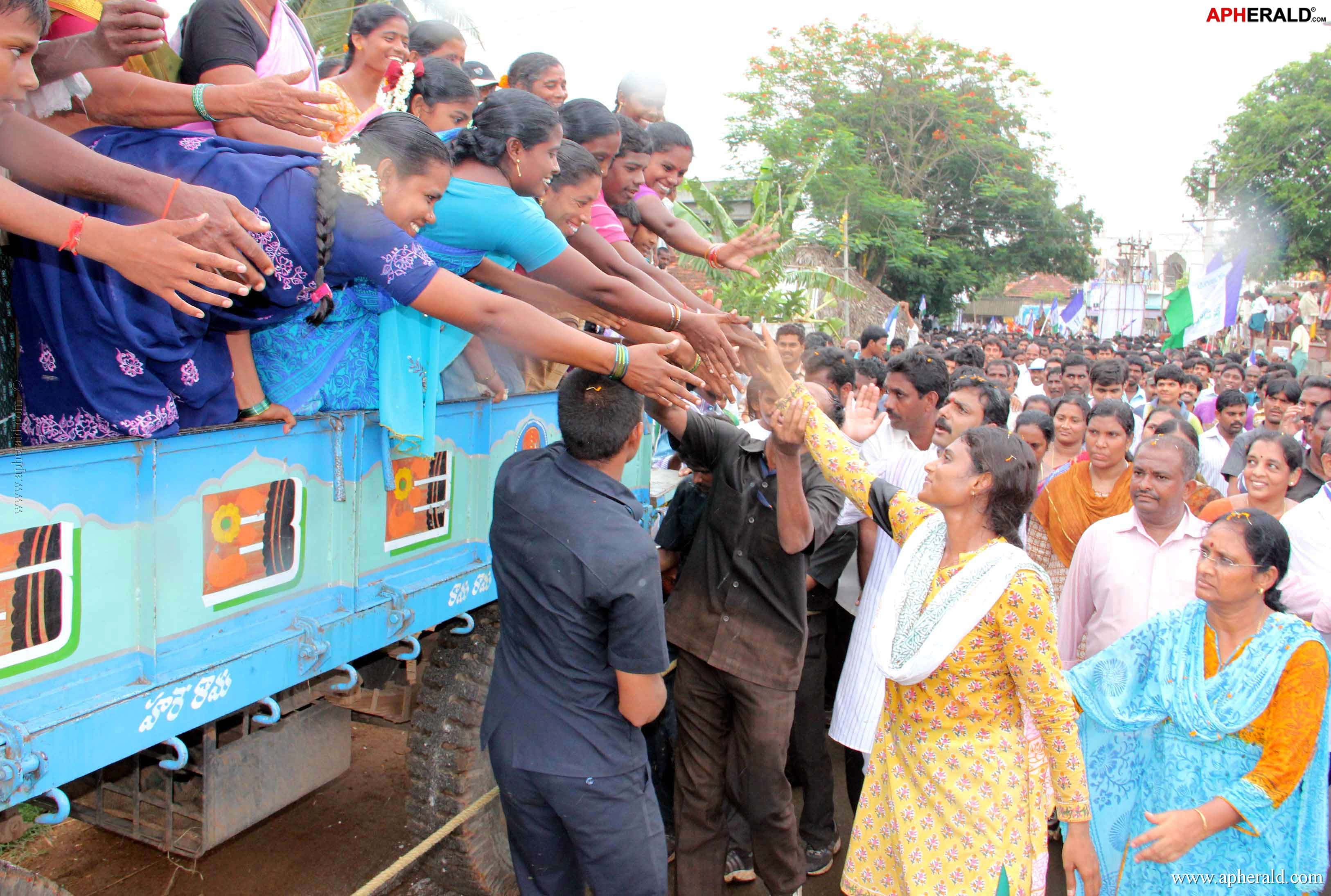 Ys Sharmila Padayatra Photos