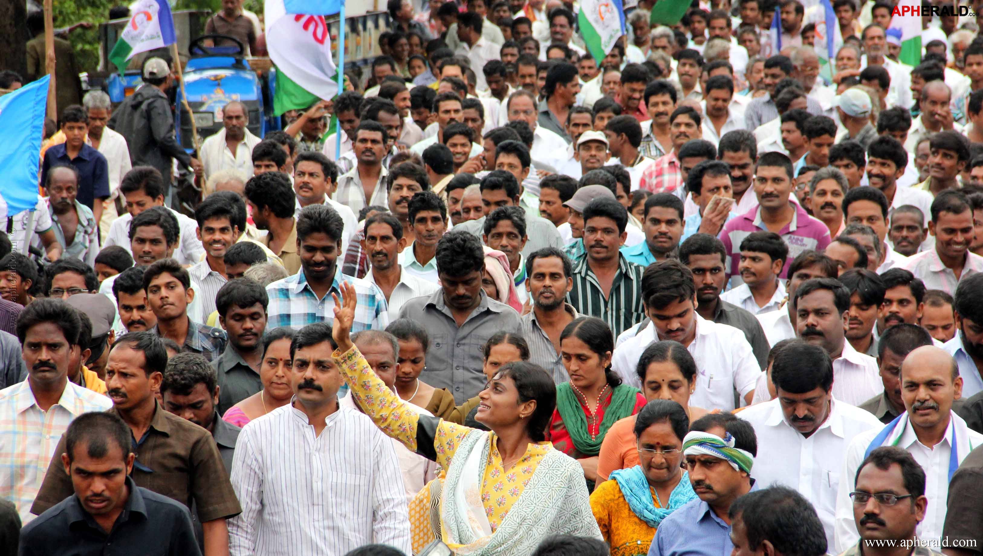 Ys Sharmila Padayatra Photos