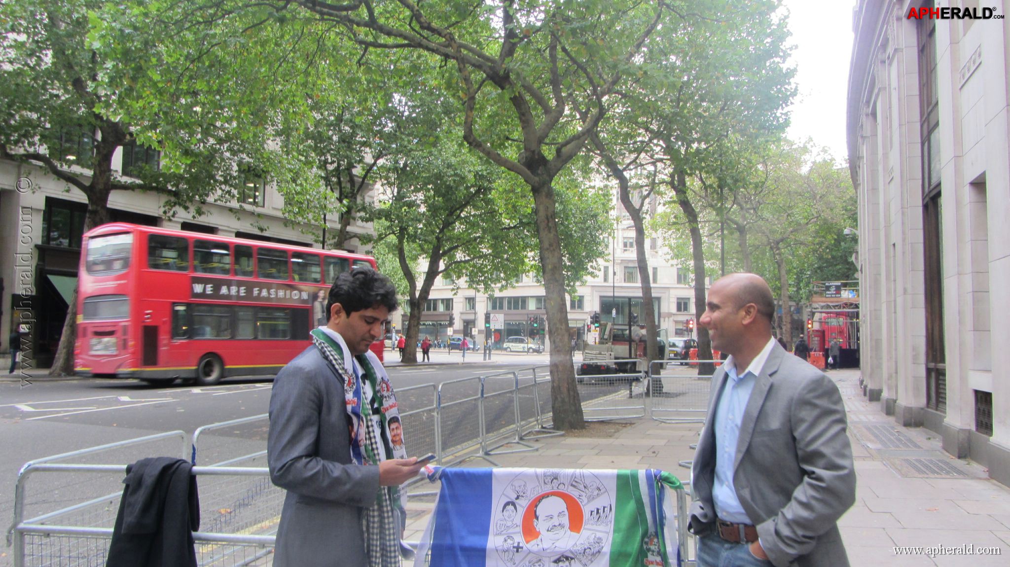 YSRCP Protests in London