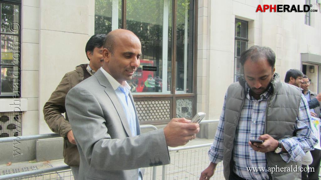 YSRCP Protests in London