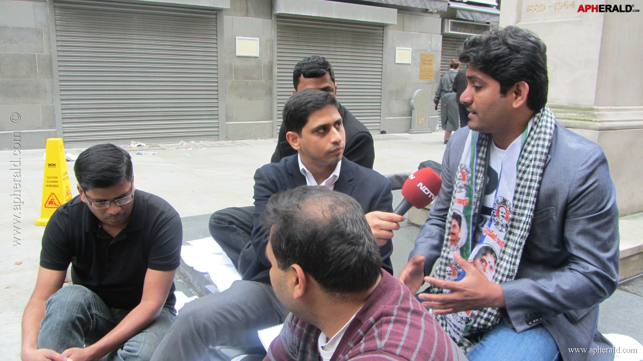 YSRCP Protests in London