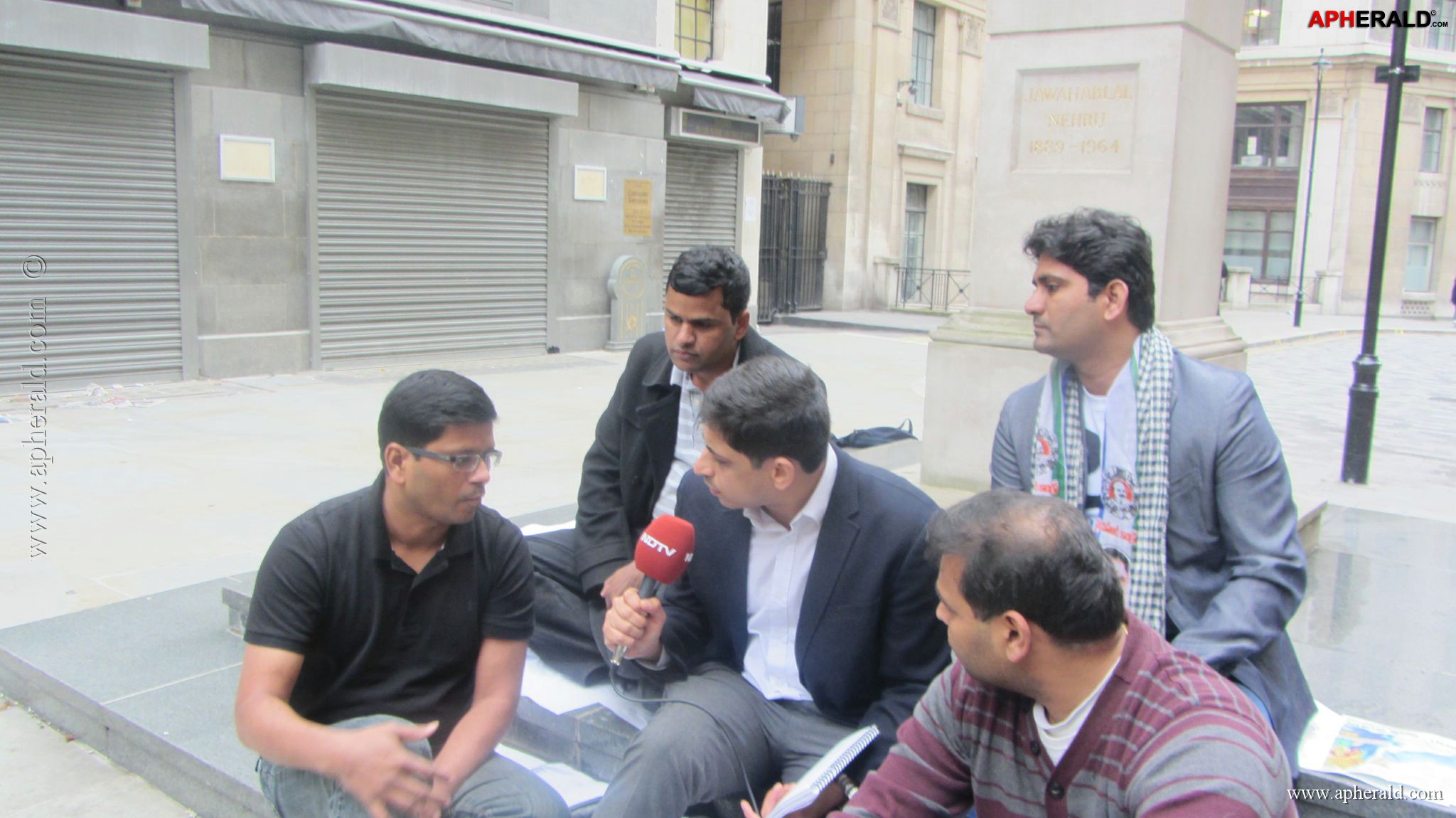 YSRCP Protests in London
