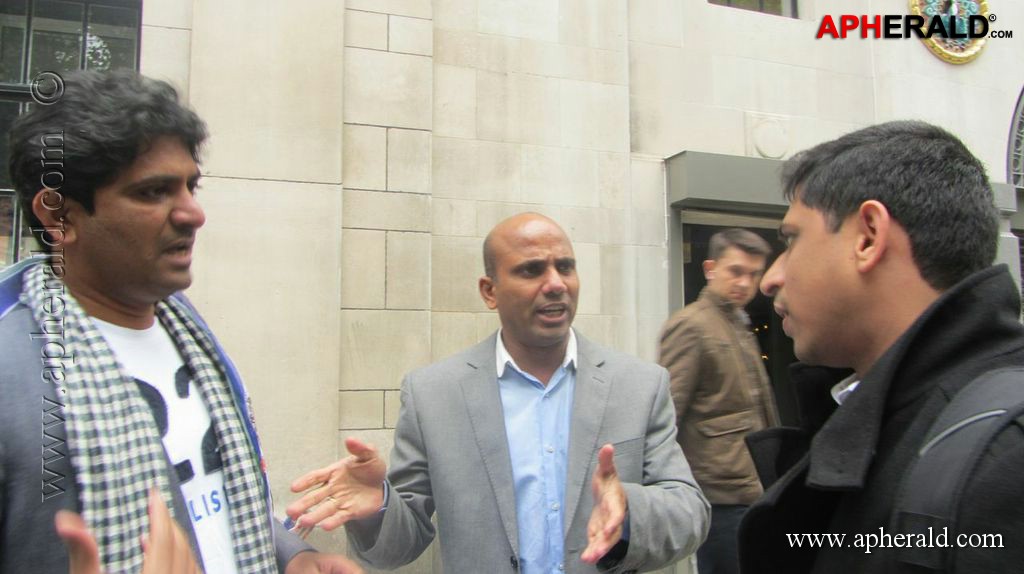 YSRCP Protests in London