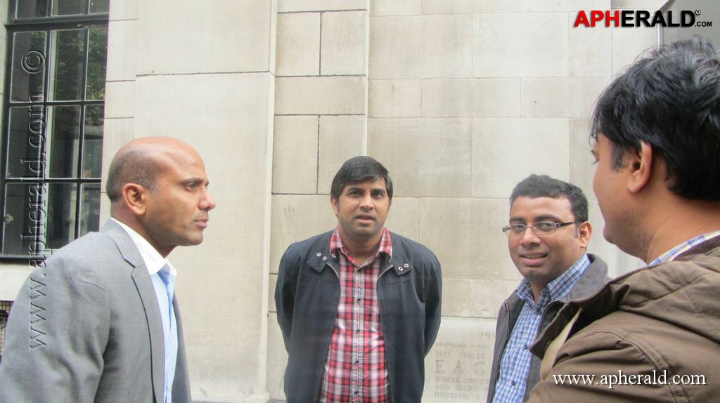 YSRCP Protests in London