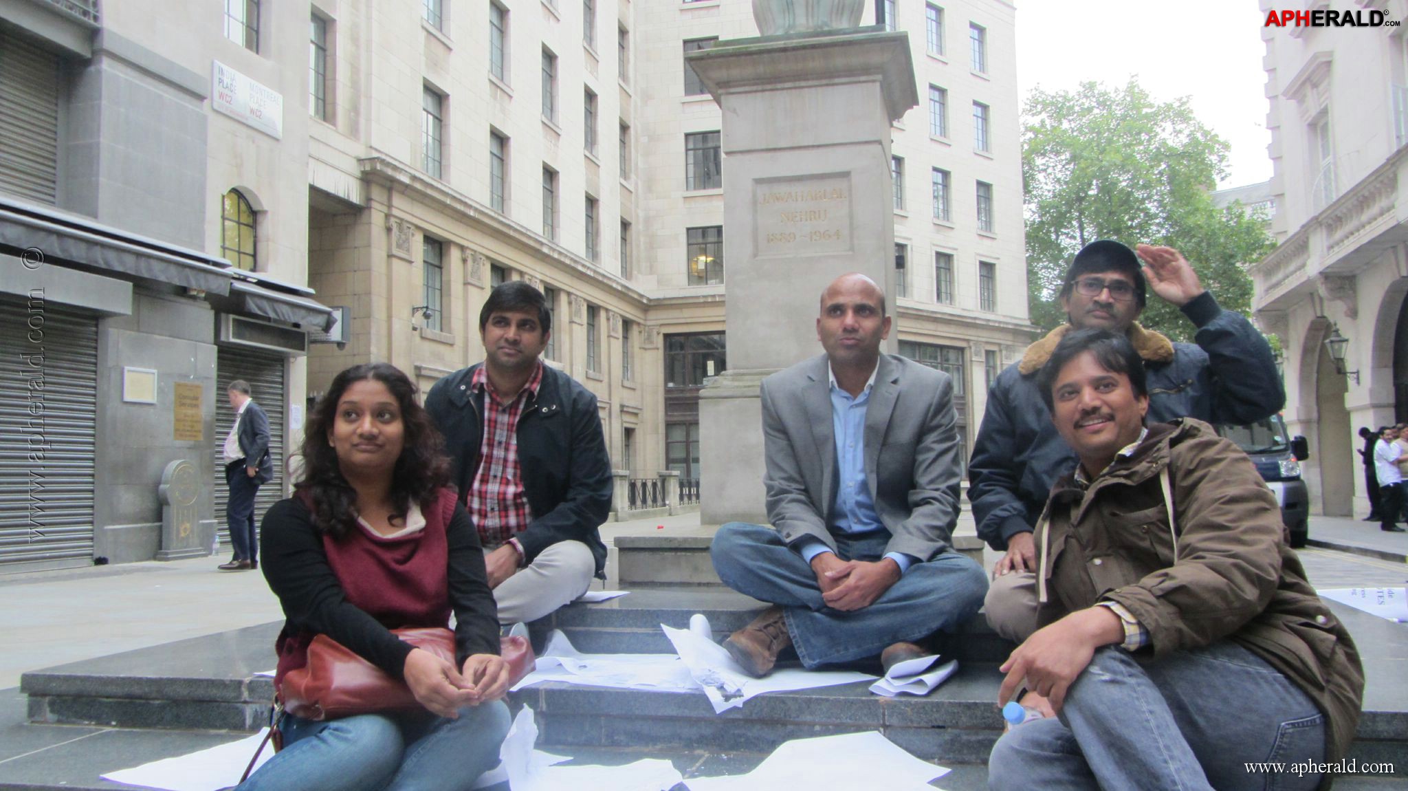 YSRCP Protests in London