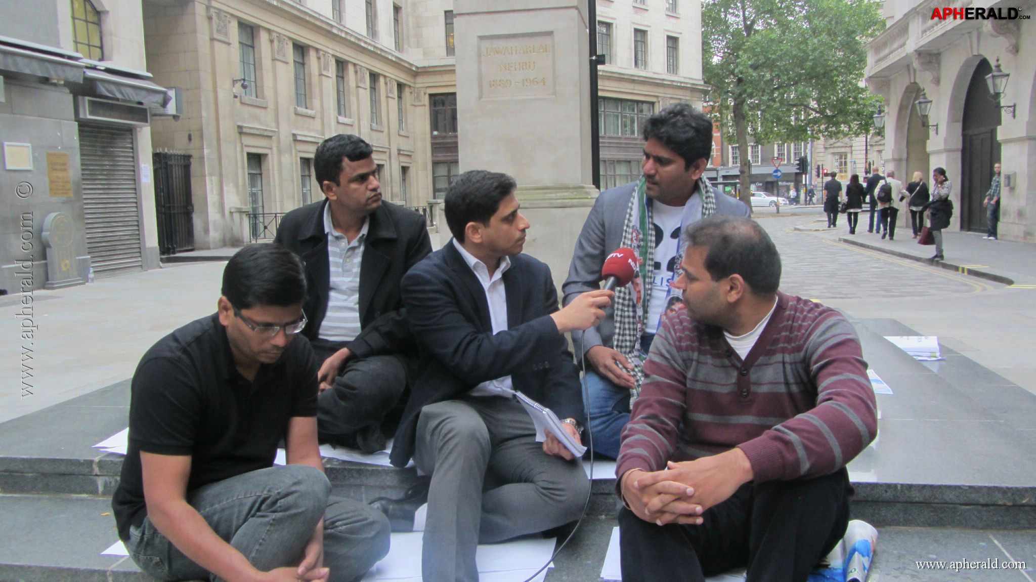 YSRCP Protests in London