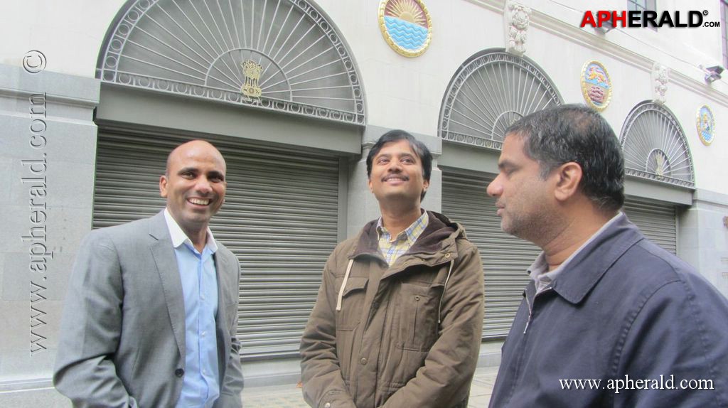 YSRCP Protests in London