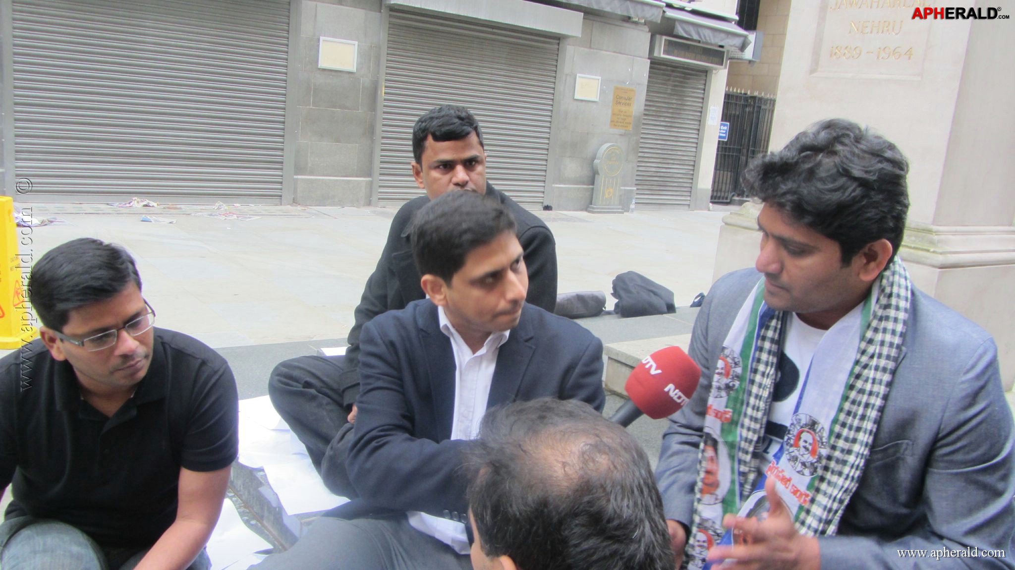 YSRCP Protests in London