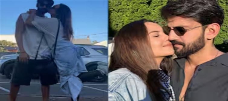 Sonakshi Sinha Zaheer Iqbal Romantic Photos