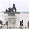Water Level Of Brahmaputra River Recedes Marginally In Guwahati