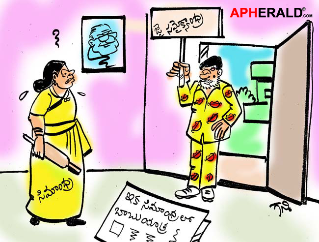 Chandrababu Seemandhra Yatra