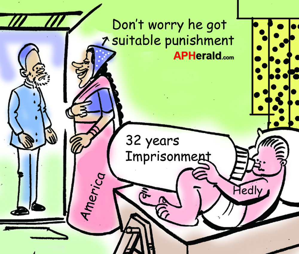 Hedly 35 years Punishment