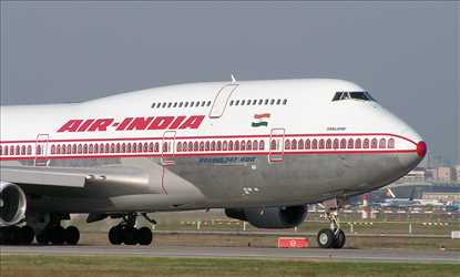 Air India service between Delhi and Vijayawada