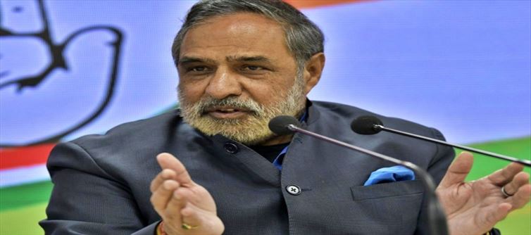 आनंद शर्मा ने हिमाचल कांग्रेस की संचालन समिति के अध्यक्ष पद से दिया इस्तीफा