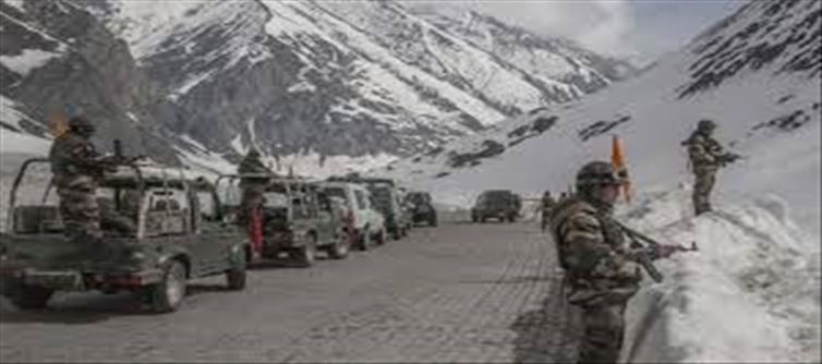 China and India stationed thousands of soldiers around border...