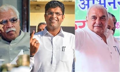 Tug of war in Haryana as no party gets absolute majority