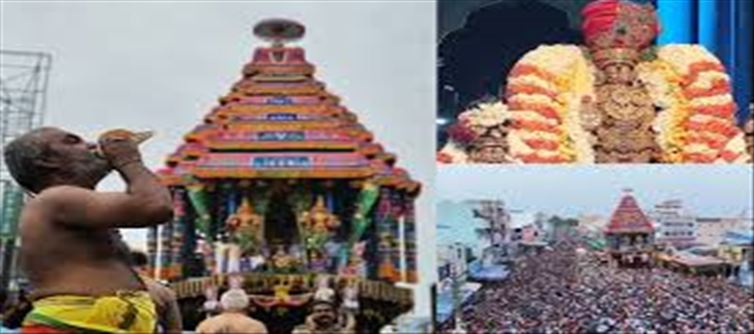 Vaikasi Brahmotsavam Celebrated at Thiruppugalur Agneeswarar Temple