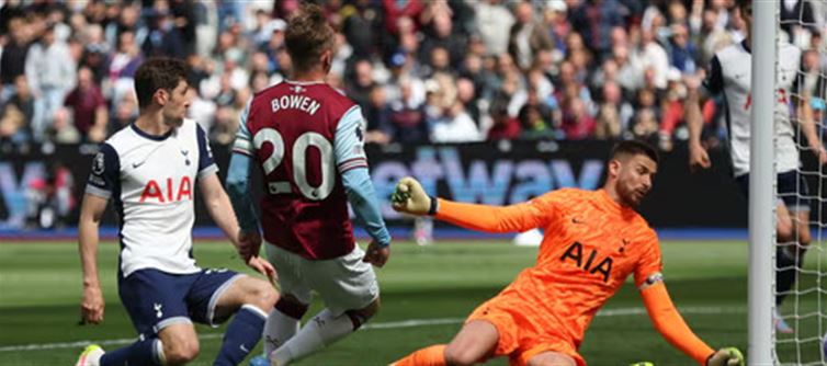 Bowen’s Late Strike Salvages Point for West Ham as Spurs Drop Points