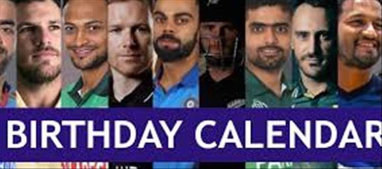 Which cricketer was born on 03 May?