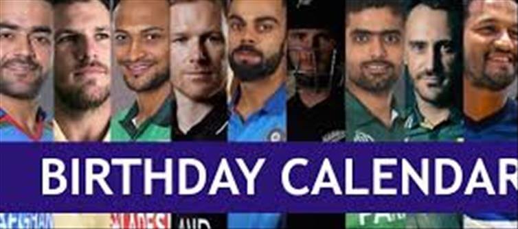 Which cricketer was born on 05 May?