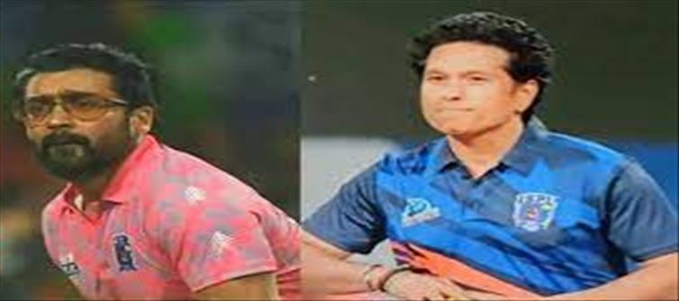 Sachin bowled for Actor Suriya..!! Viral Video..!!