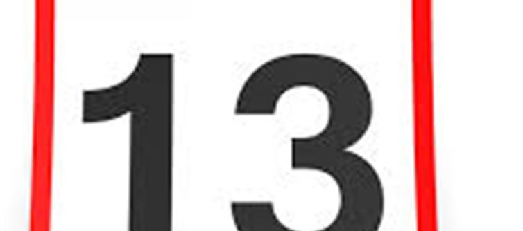 What Event Is On August 13th?