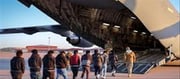 Another flight from America to Haryana...!? Trump deports Indians.!?