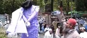 Bangladesh - Islamist Men Hang Women Effigies and Slap Them With Sandals To Protest Women's Rights Reforms