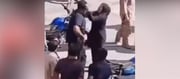 Barbaric Islamist Regime - Beating a Woman Whose Hijab Is Not Worn In a Specific Way !?!