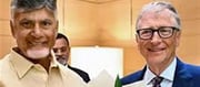 Bill Gates praises AP CM Chandrababu Naidu..!?