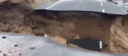BJP Corruption At Peak - Rajasthan Road Washed Away Even Before Its Inauguration