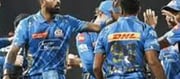 Fans slam Mumbai Indians' victory with umpire error..!?