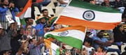 IND vs NZ: Slogans of 'Bharat Mata Ki Jai' echoed!