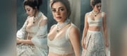 Kajal Aggarwal Exposes Her Milky White... In Low Neck Plung line Dress...
