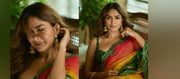 Mrunal Thakur Paints a Picture of Elegance in Vibrant Saree Glamour