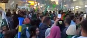 Pakistan Flags and Muslims Dominate UK London