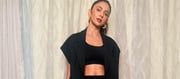 Rakul Preet Flaunts Her Hot Navel and Fit Abs In Black Tight Dress