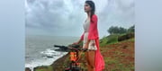 Windswept Serenity: Pooja Hegde Embraces Nature on a Coastal Getaway