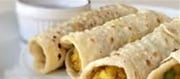 Chapati Rolls Full Of Potatoes Recipe