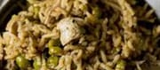 Mushroom Pulao Recipe step by step process