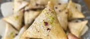 Your Snack Sport With Pistachio Samosas
