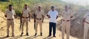Terror of gravel mafia, constable crushed by dumper