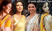 Bollywood Actress Sexy Looks in Saree